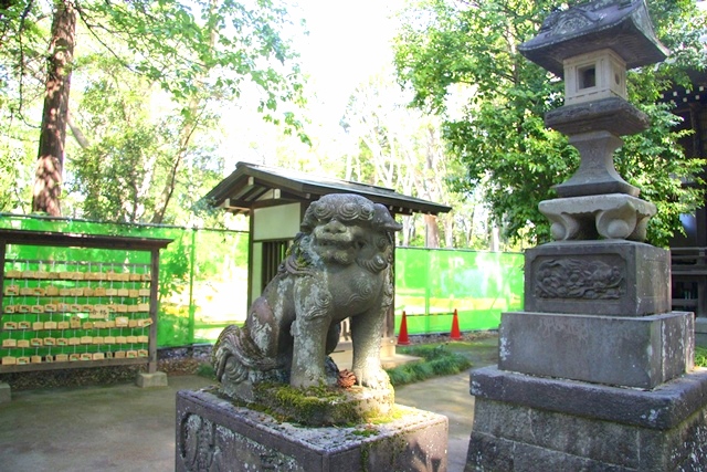 石神井氷川神社の狛犬