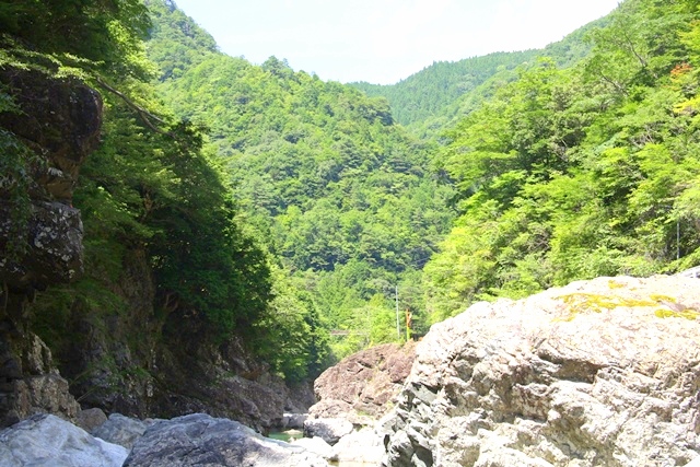 天川村みたらい渓谷