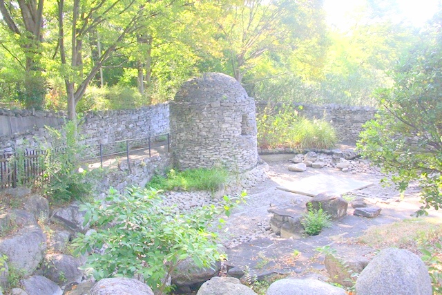 花博記念公園鶴見緑地 山のエリア、国際庭園のアイルランド庭園