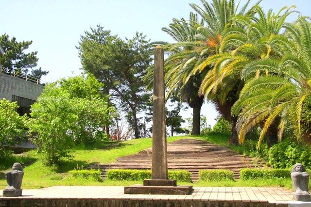 花博記念公園鶴見緑地 山のエリア、国際庭園のエジプト・アラブ共和国庭園